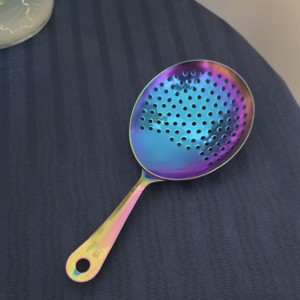 Iridescent Slotted Spoon